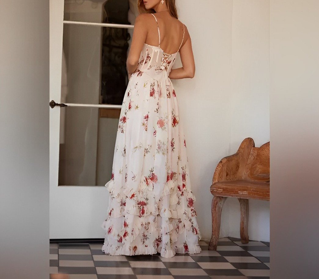 CD - Rochie elegantă cu flori