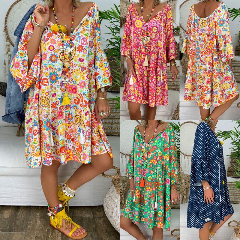 CD | "Sunny" rochie de designer boho