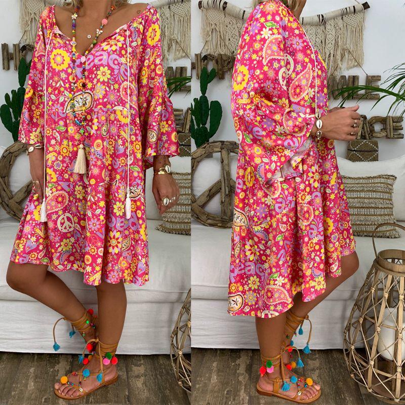 CD | "Sunny" rochie de designer boho