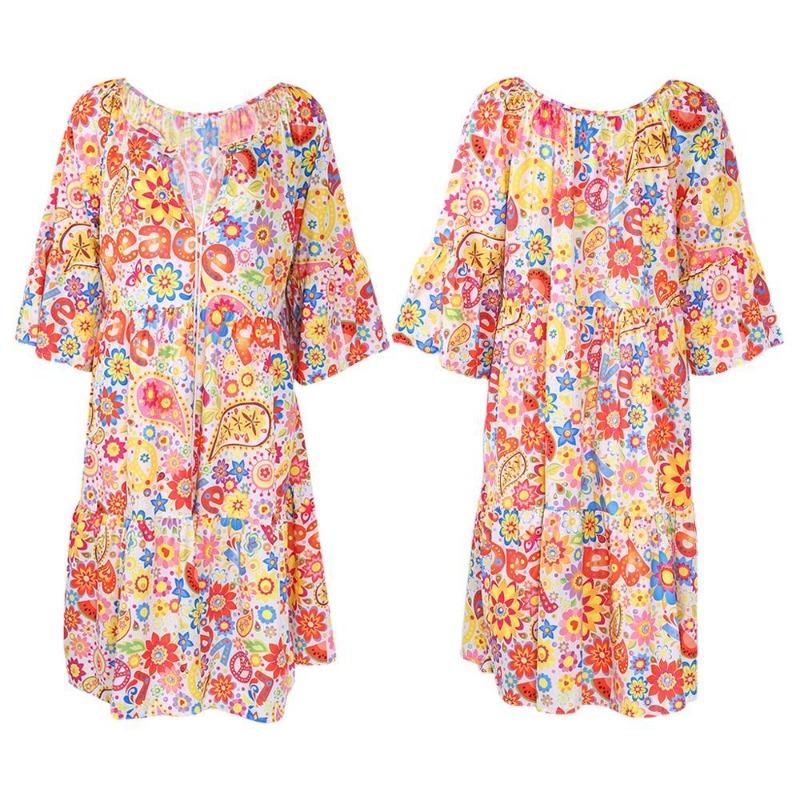 CD | "Sunny" rochie de designer boho