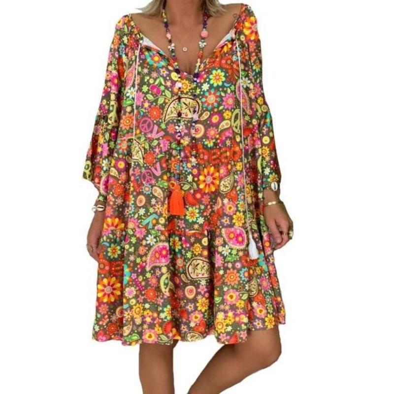 CD | "Sunny" rochie de designer boho