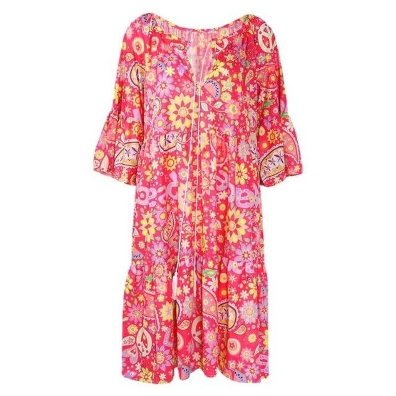 CD | "Sunny" rochie de designer boho