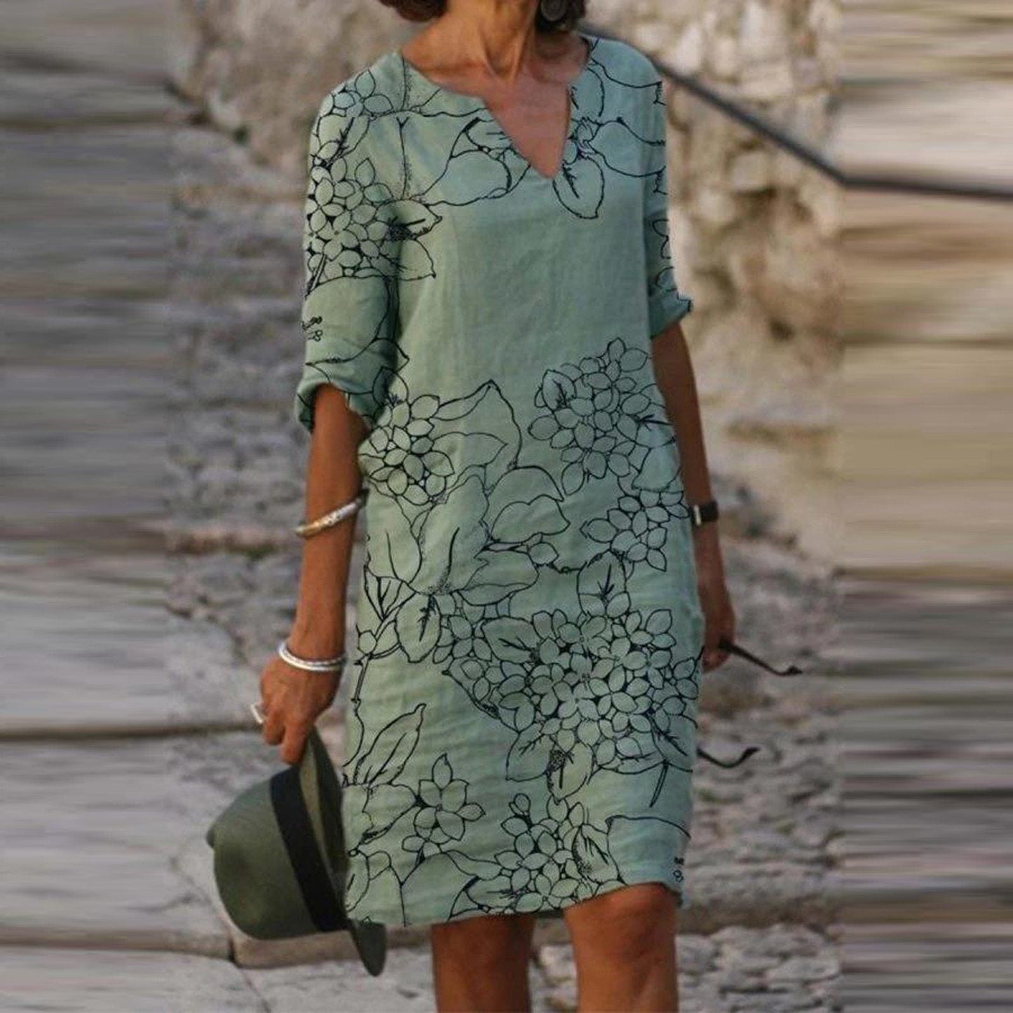 CD | "Liana" rochie de designer boho