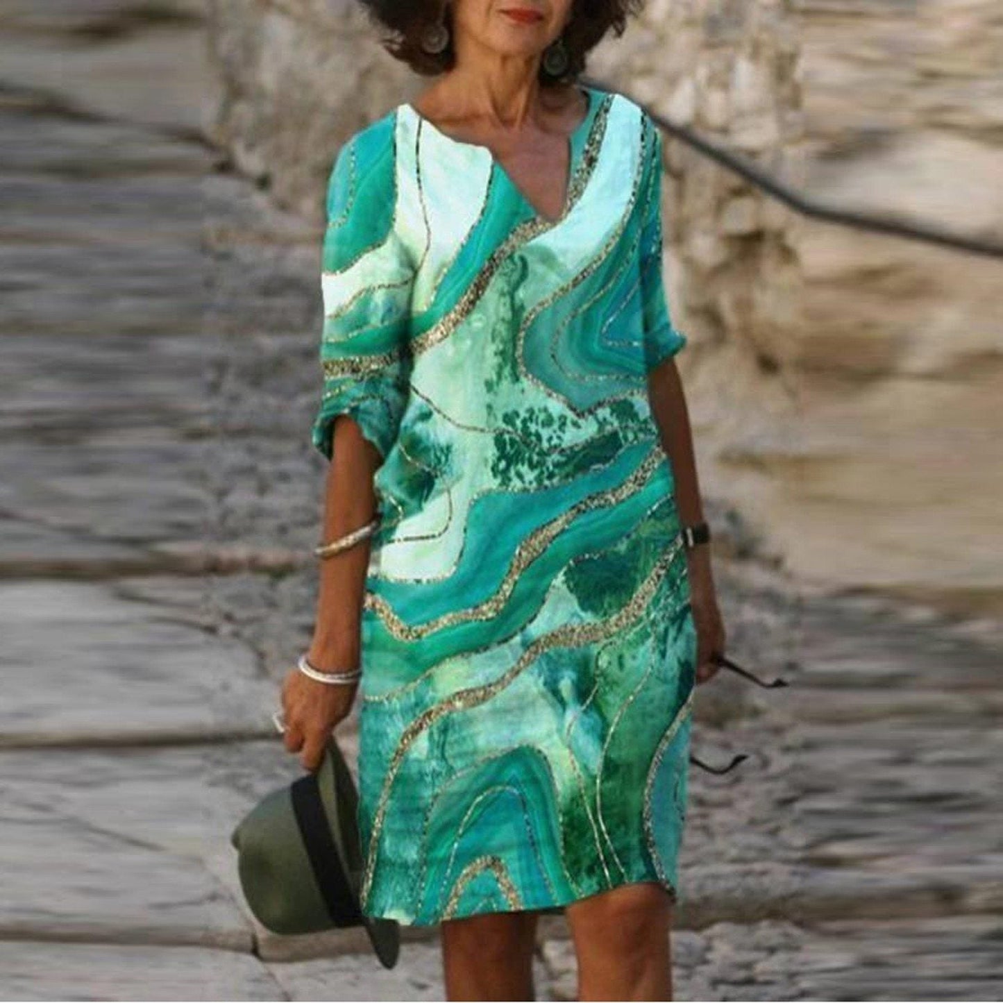 CD | "Liana" rochie de designer boho
