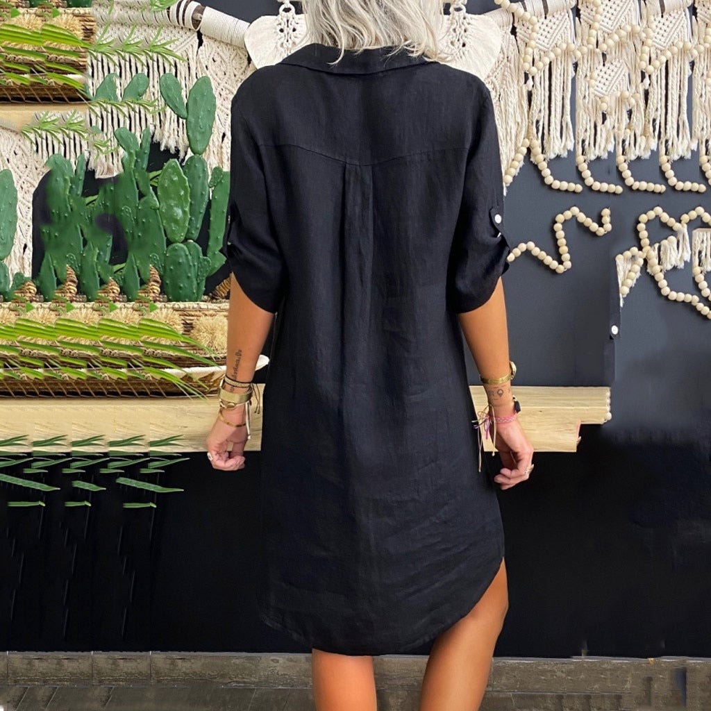CD | "Talina" Rochie cămașă elegantă
