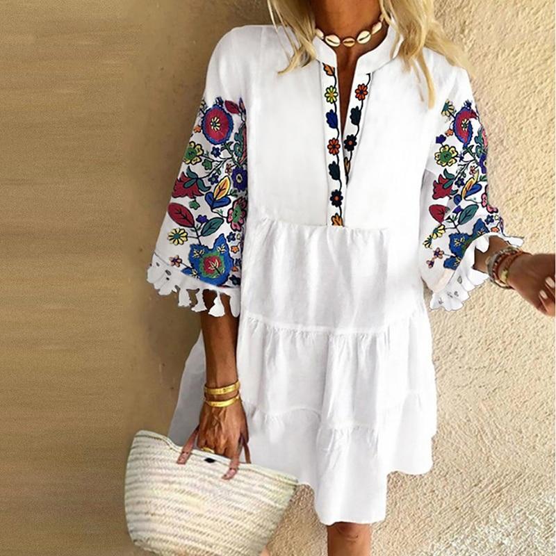 CD | "Liane" rochie de designer boho