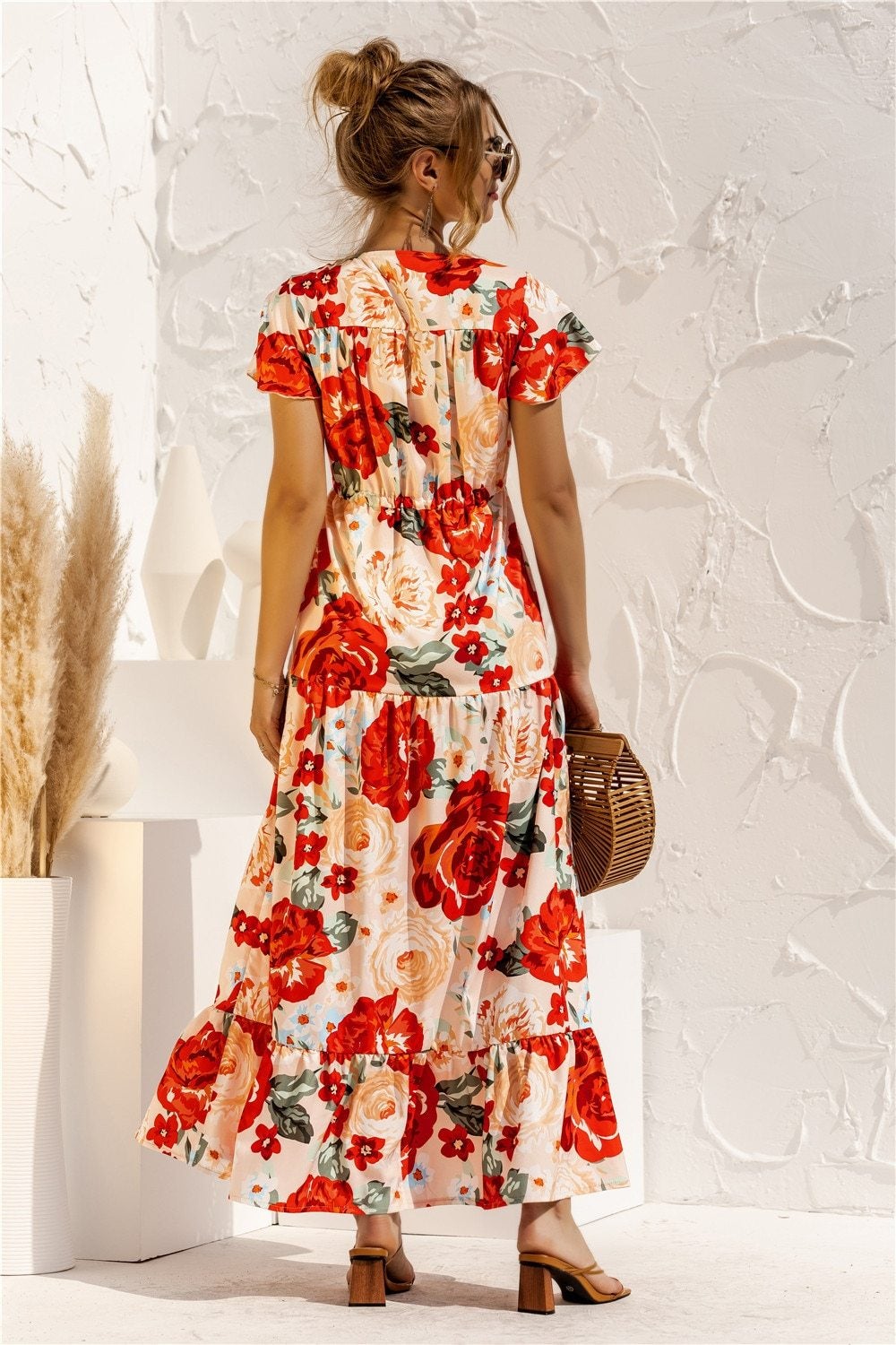 CD | "Kailani" Rochie maxi elegantă de designer