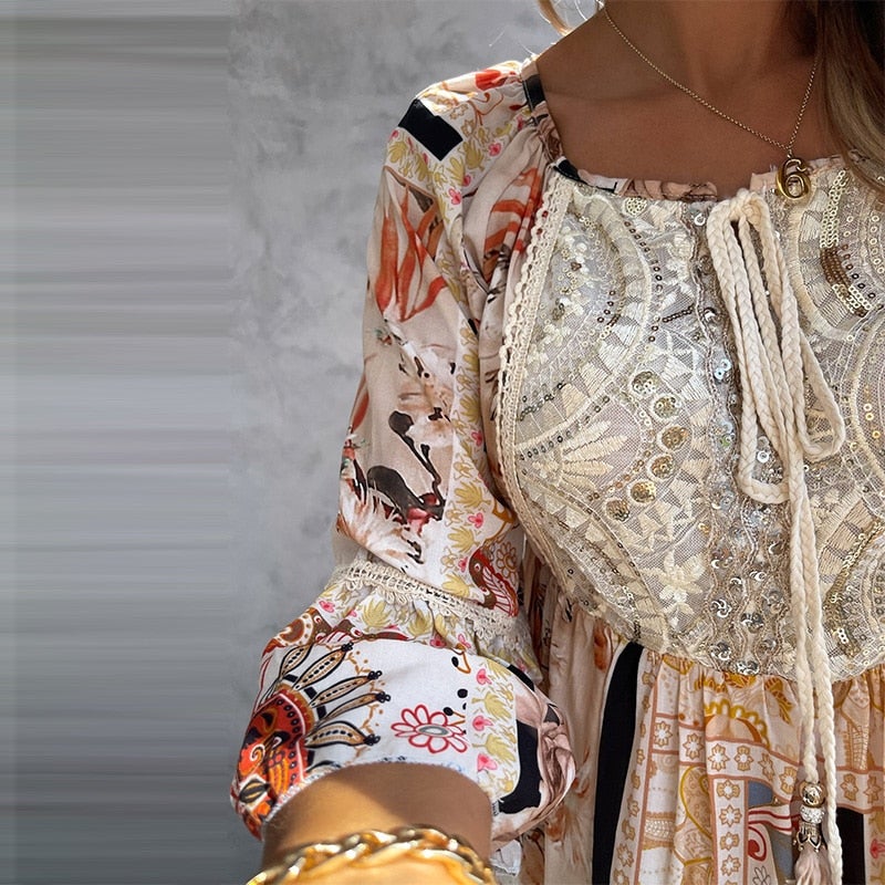 CD | "Leyla" Rochie boho