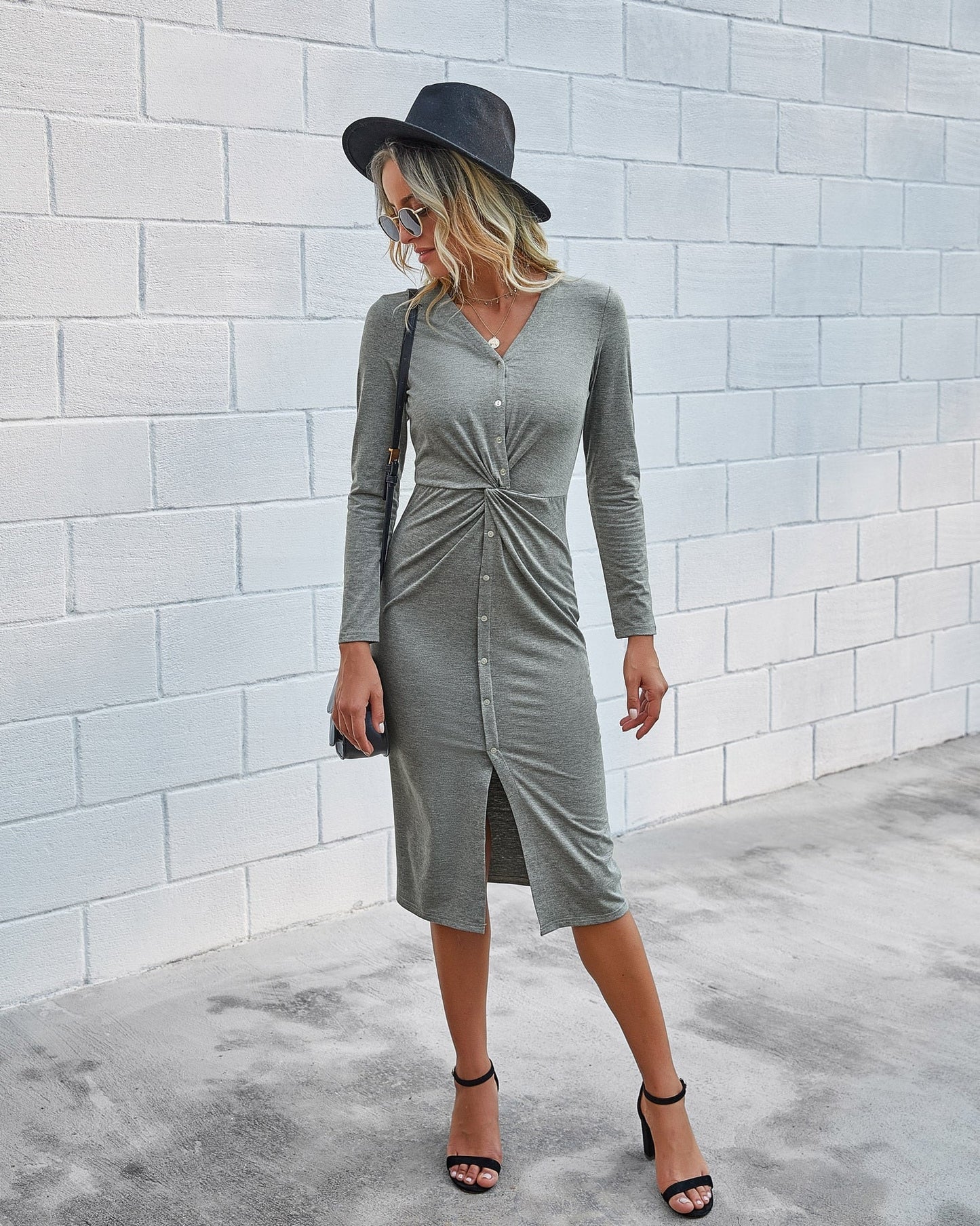 CD | "Nita" Rochie midi elegantă
