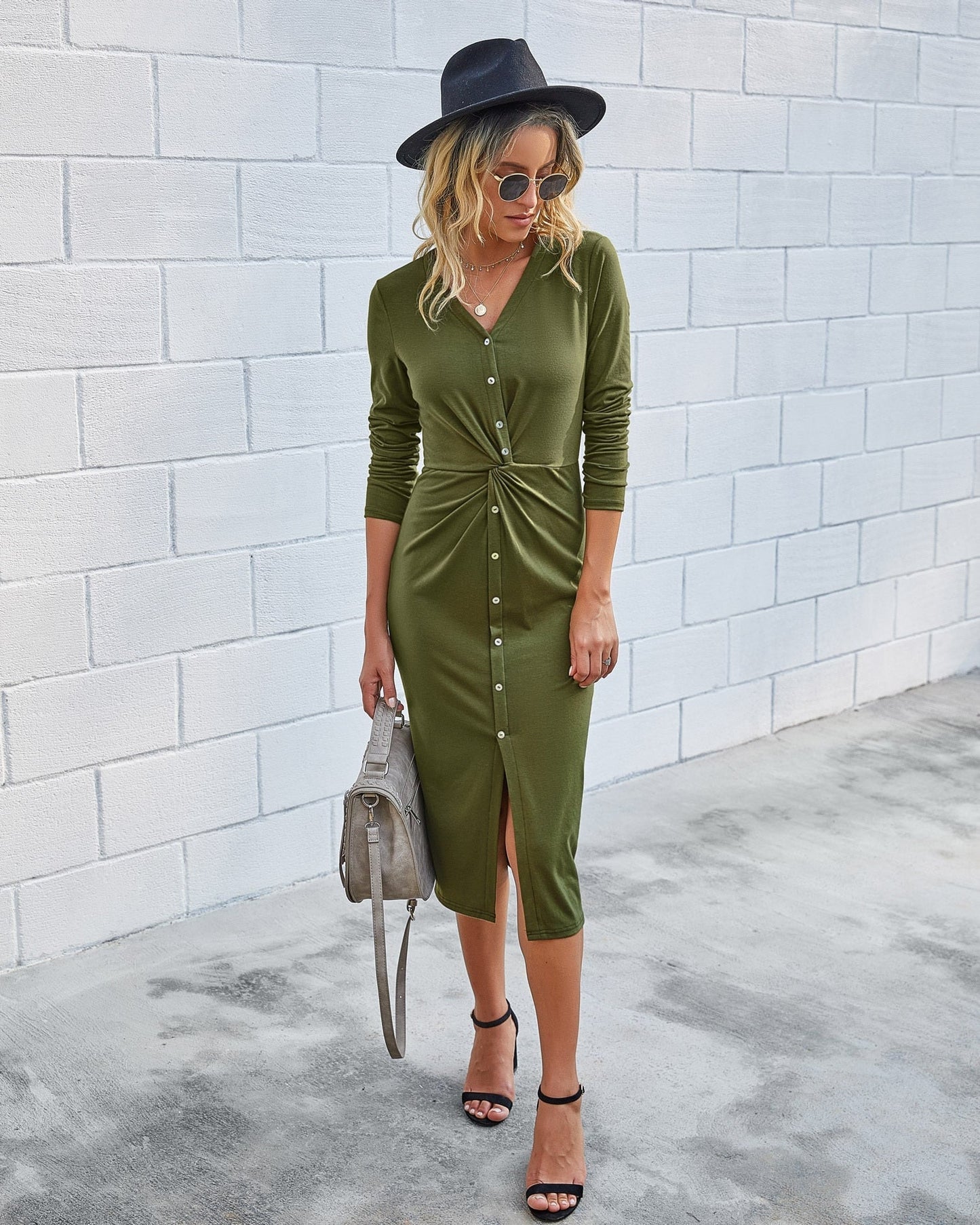 CD | "Nita" Rochie midi elegantă