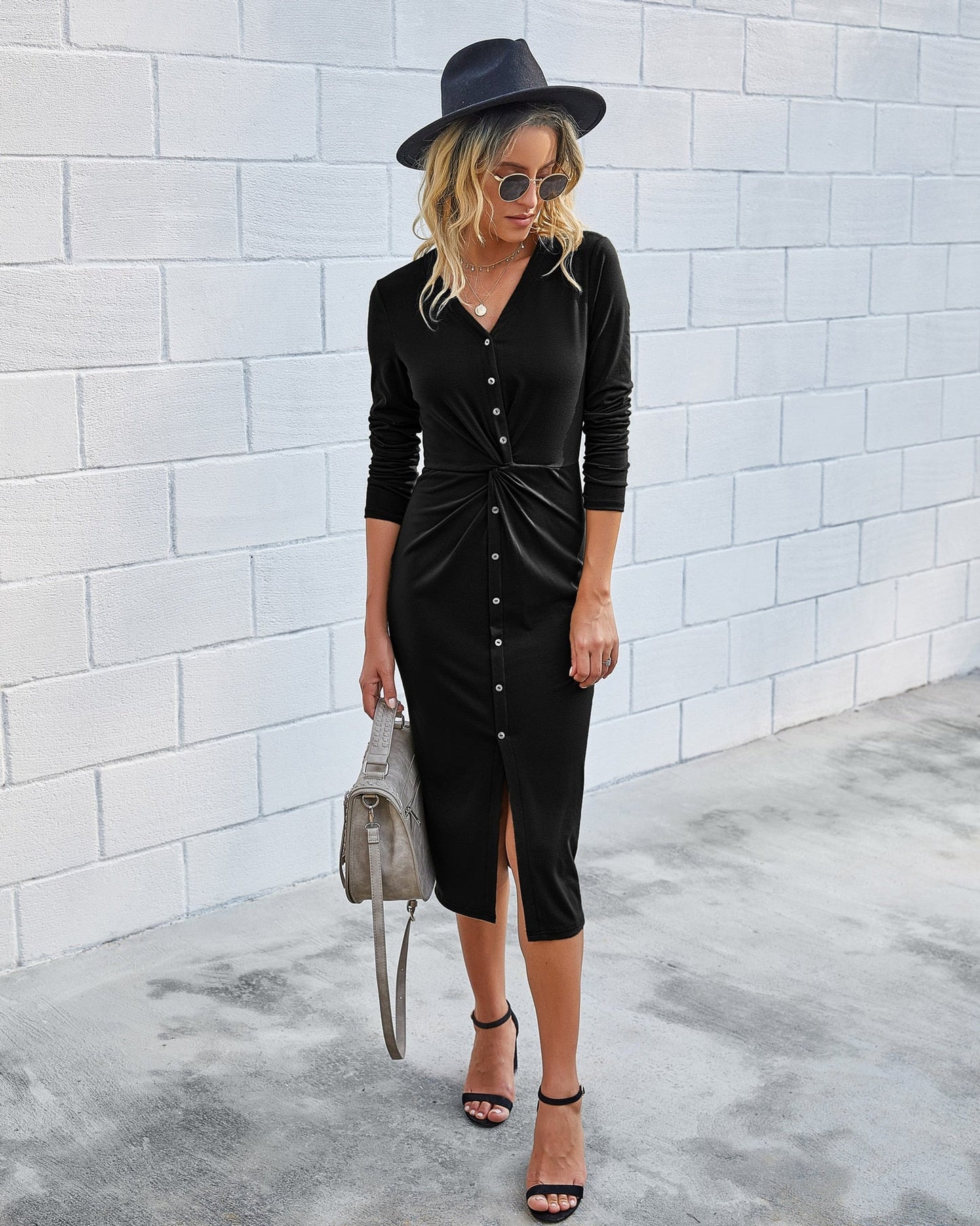 CD | "Nita" Rochie midi elegantă