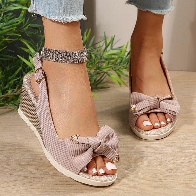 CD | cu toc wedge | Sandale Nienke