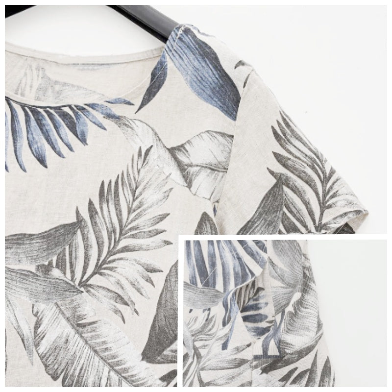 CD | Rochie midi botanică