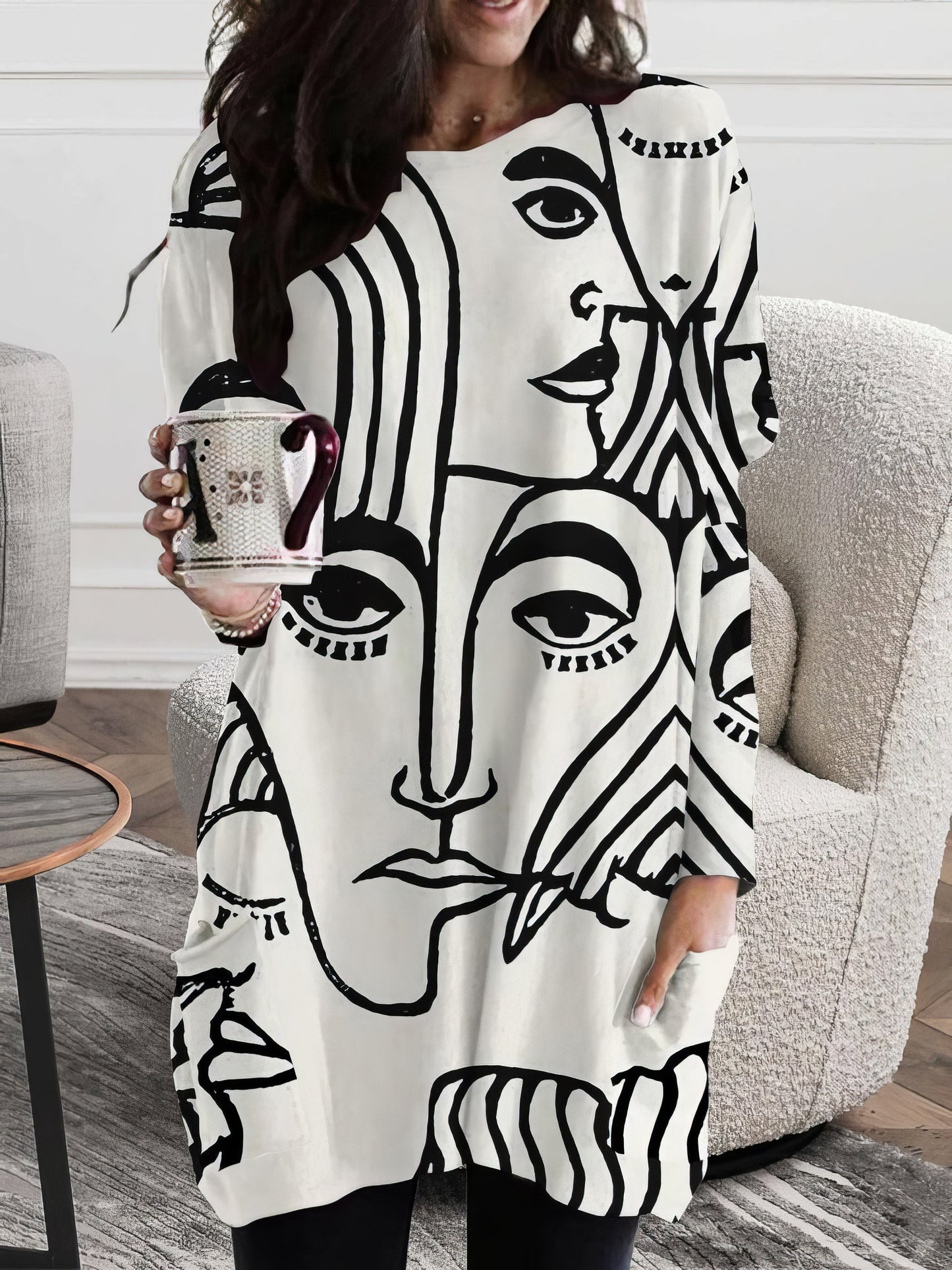 CD | Rochie de iarnă simplă și elegantă