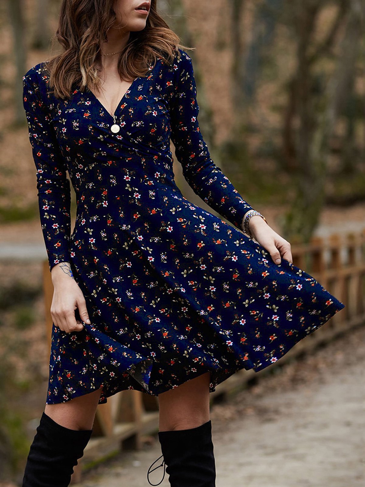 CD | Rochie de iarnă casual și relaxată