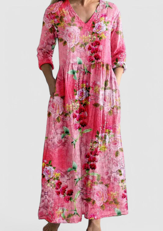 CD | Rochie maxi orhidee