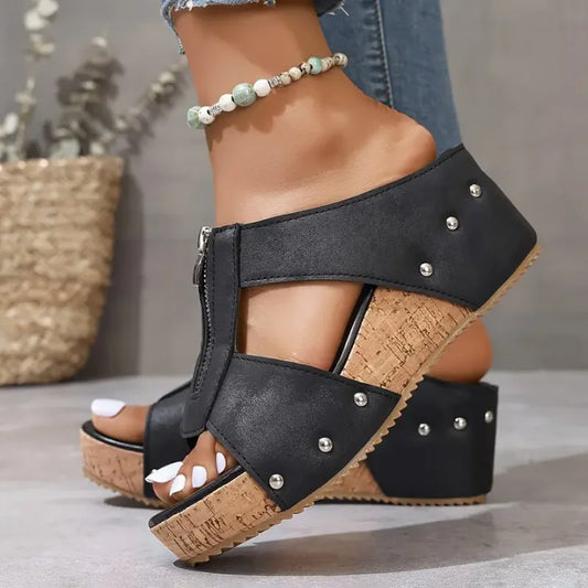 CD | SANDALE WEDGE PENTRU VARA SANDALE ORTO