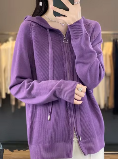 CD | Cardigan de iarnă relaxat și elegant