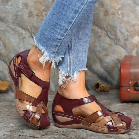 CD | | Sandale cu toc wedge pentru femei