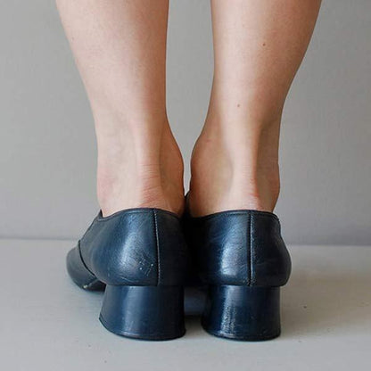 CD | SANDALE WEDGE DIN PIELE CU CATARAMĂ