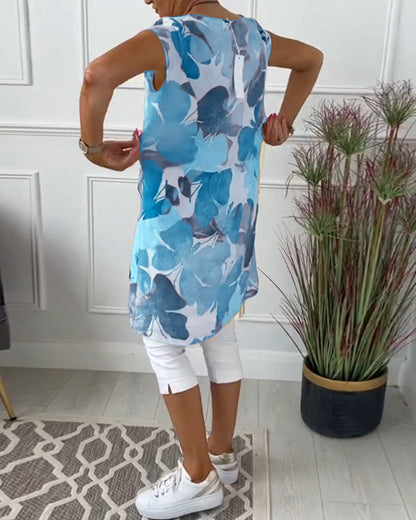 CD - Rochie casual cu flori