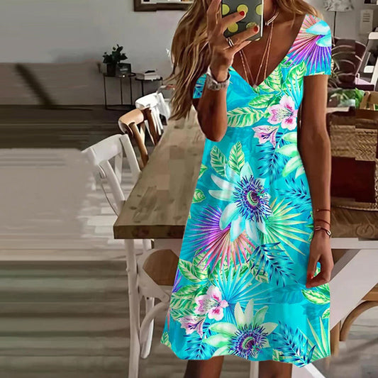 CD - Rochie cu model floral
