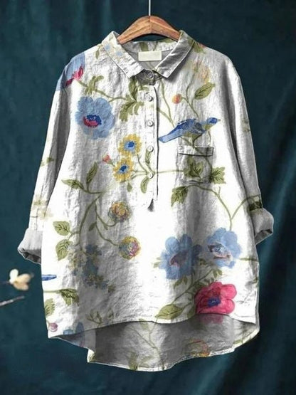 CD | Bluză florală elegantă și versatilă