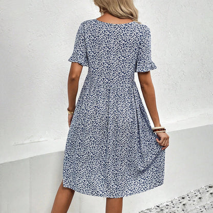 CD - Rochie casual cu flori