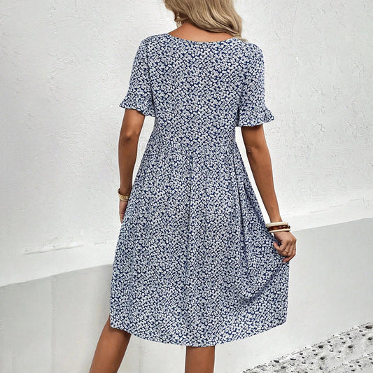 CD - Rochie casual cu flori