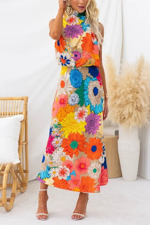 CD | Liora rochie maxi cu imprimeu floral