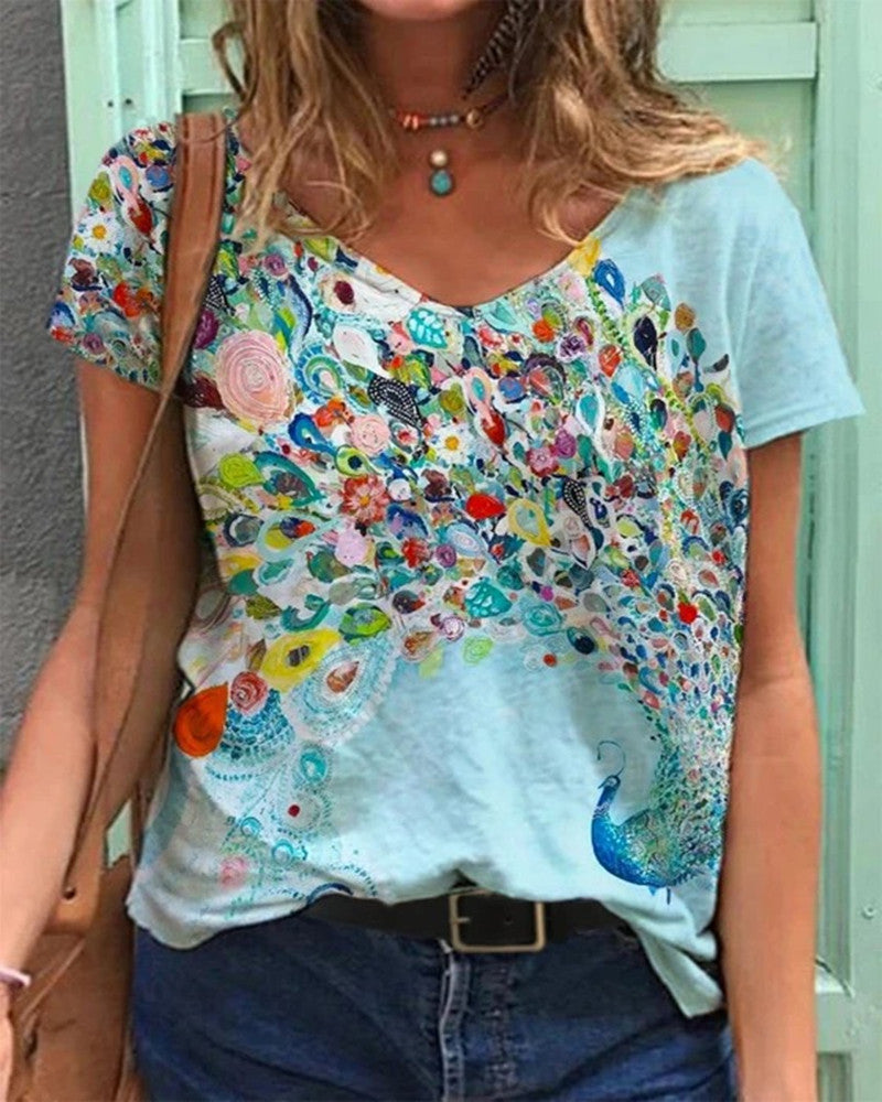 CD | Casual și la modă iarnă T-shirt