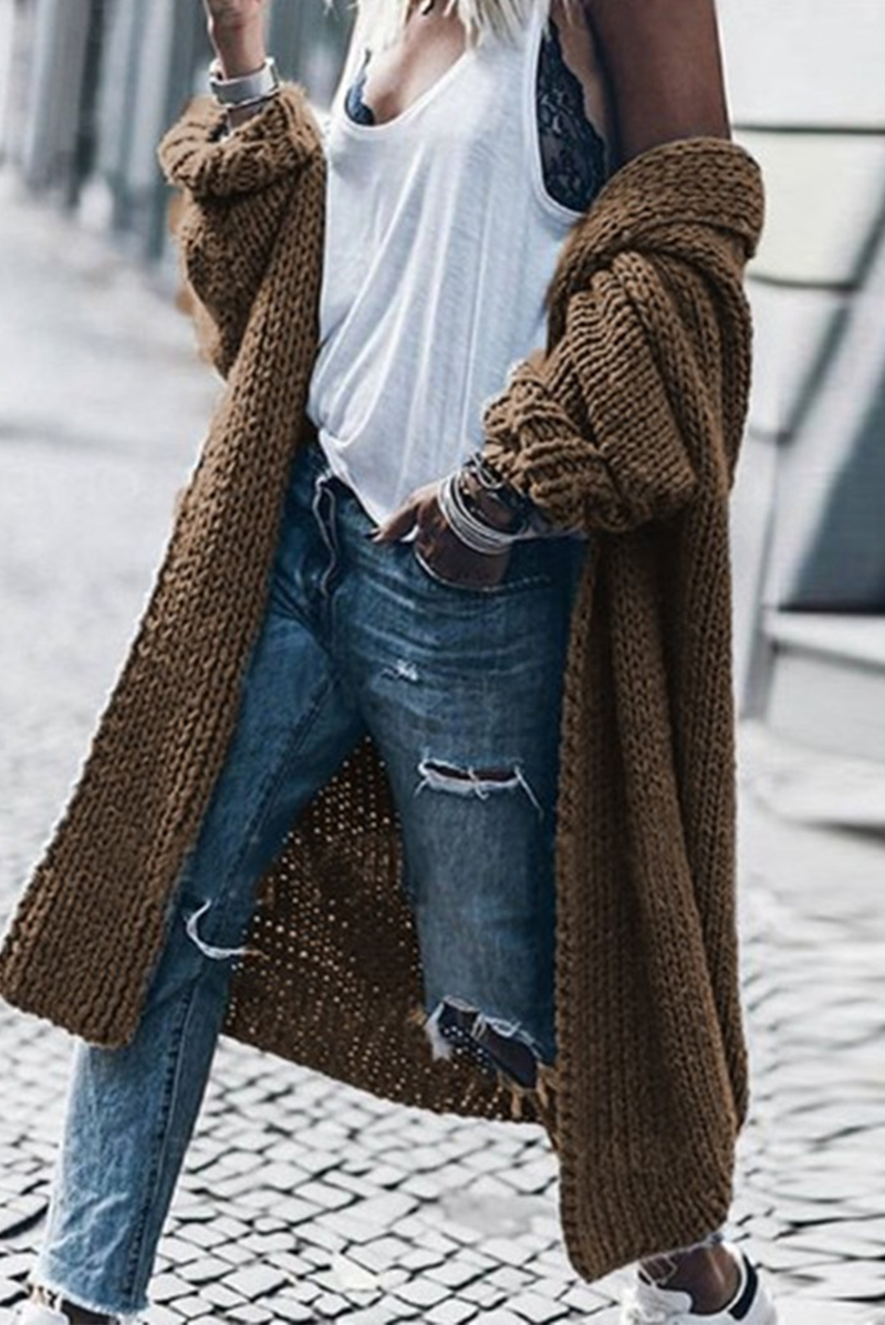 CD | Cardigan de iarnă fără efort și elegant