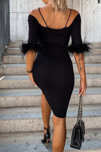 CD | Rochie de iarnă simplă și elegantă
