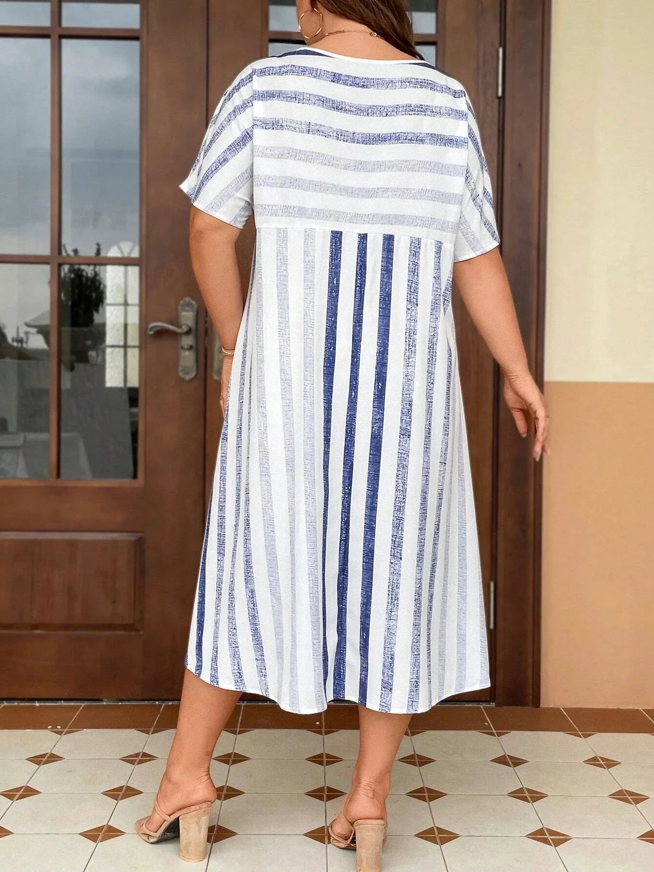 CD - Rochie Breezy Stripes