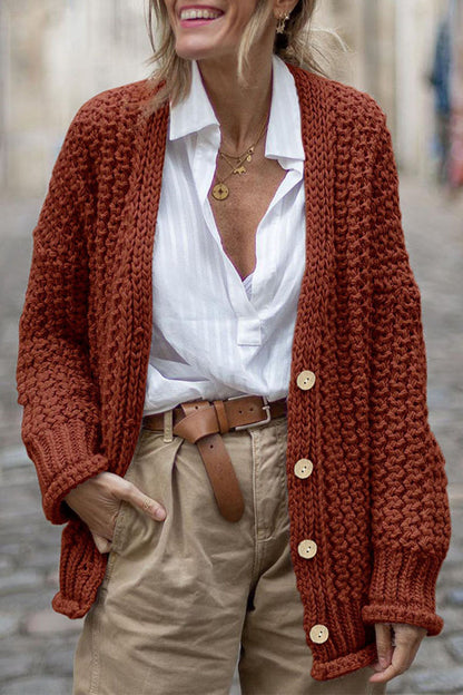 CD | Cardigan de iarnă casual și confortabil