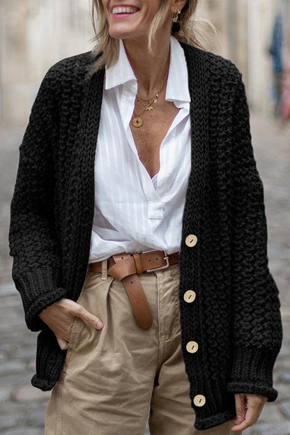 CD | Cardigan de iarnă casual și confortabil