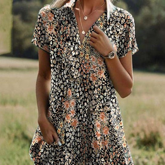 CD - Rochie vintage cu flori