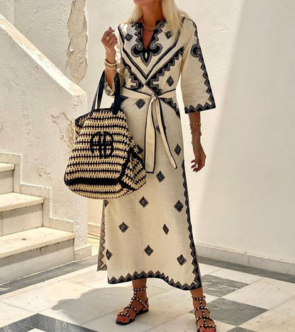 CD : Caftan imprimat