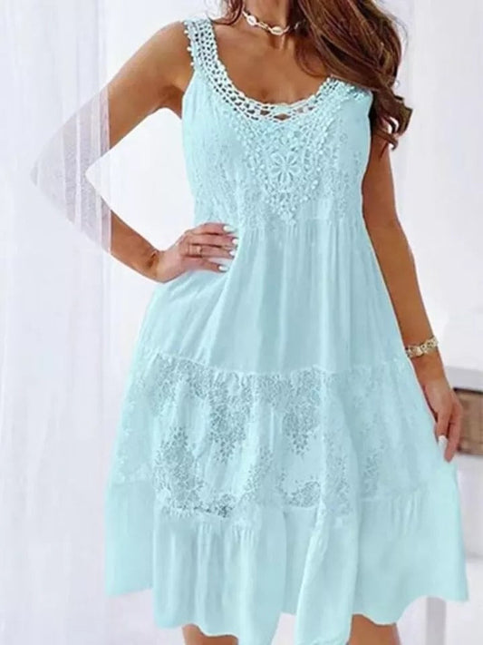 CD | "Siera" Rochie din dantelă cu model