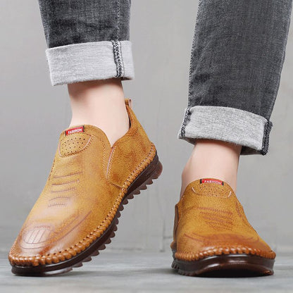 CD | Bărbați Casual Slip-On Loafers din piele