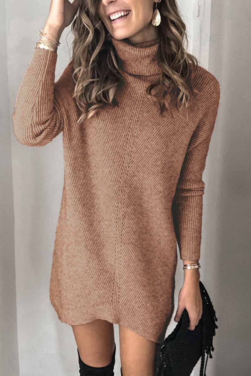 CD | Rochie de iarnă relaxată și elegantă