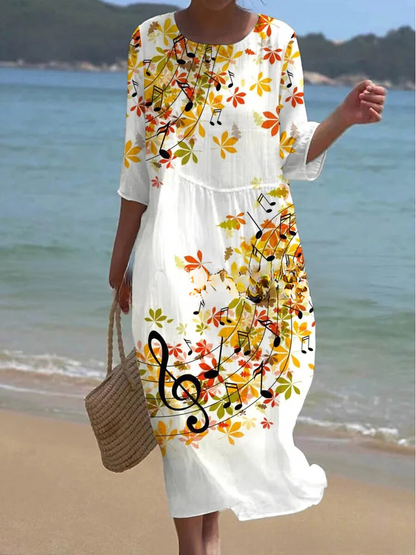 CD | Rochie maxi cu model floral