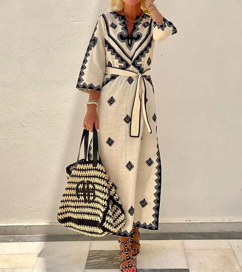 CD : Caftan imprimat