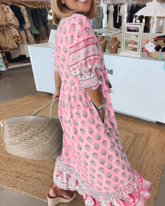 CD | Rochie maxi boho-chic