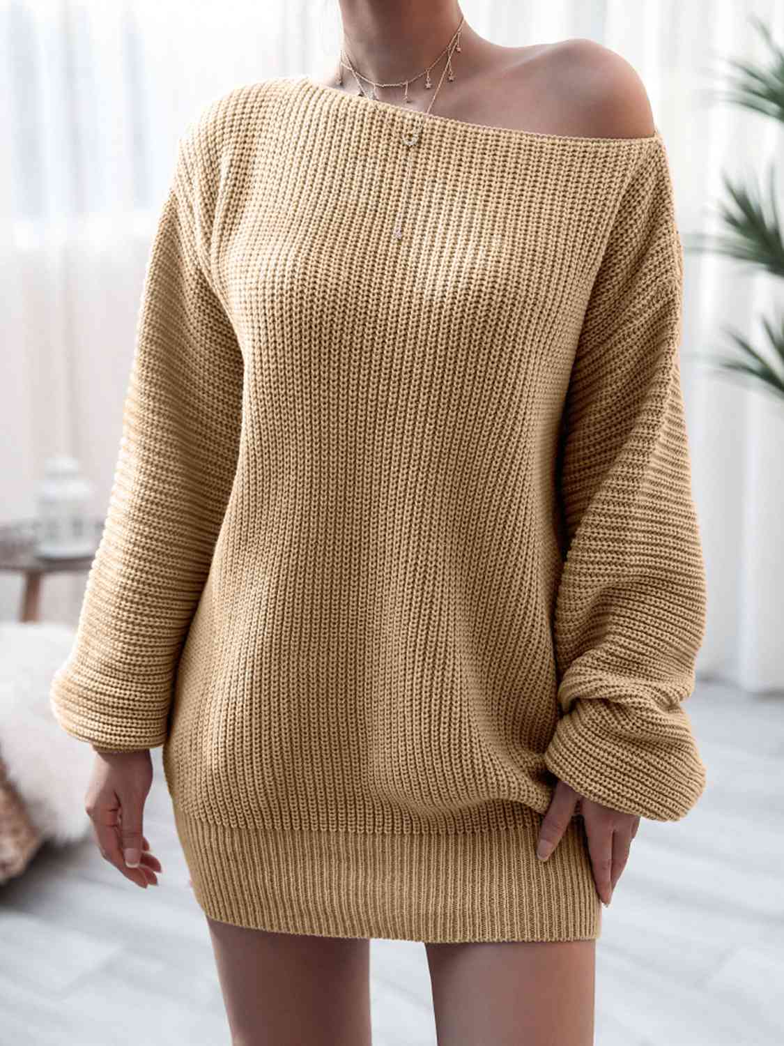 CD | Rochie mini tricotată