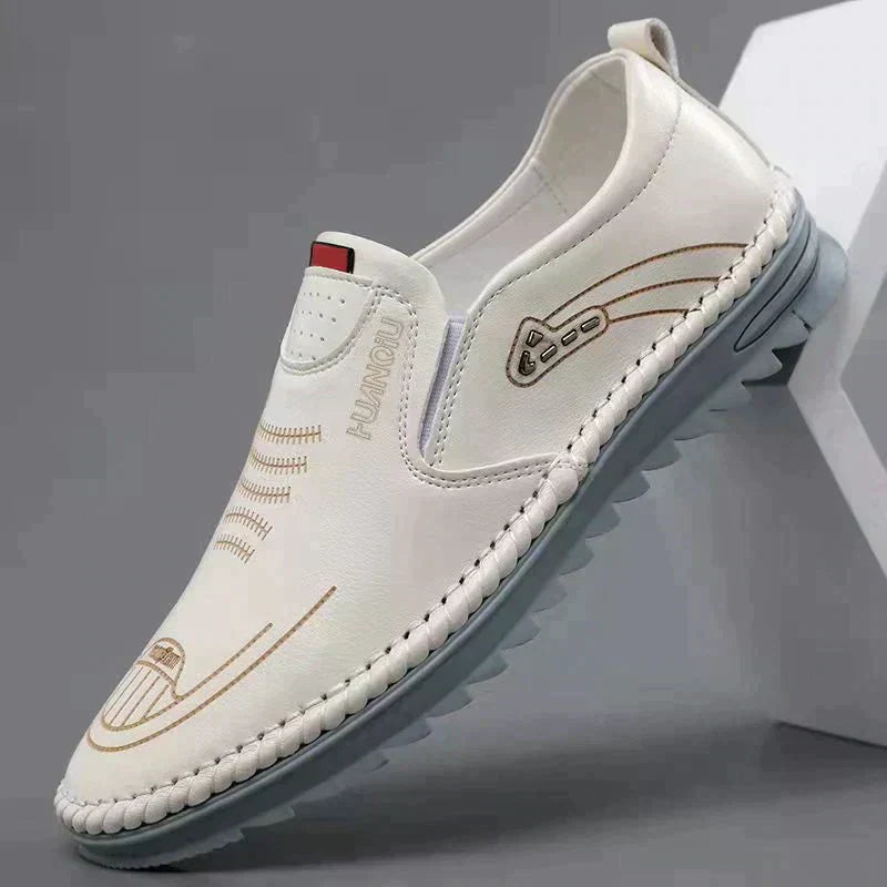 CD | Bărbați Casual Slip-On Loafers din piele