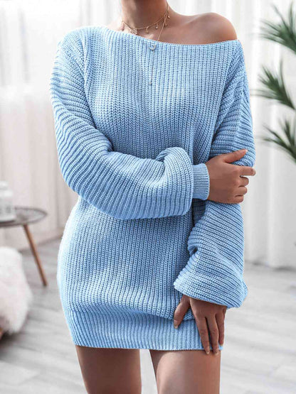 CD | Rochie mini tricotată