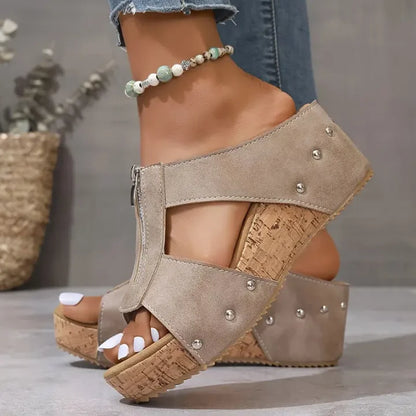 CD | SANDALE WEDGE PENTRU VARA SANDALE ORTO
