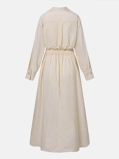 CD | rochie lungă chic cu curea pentru femei