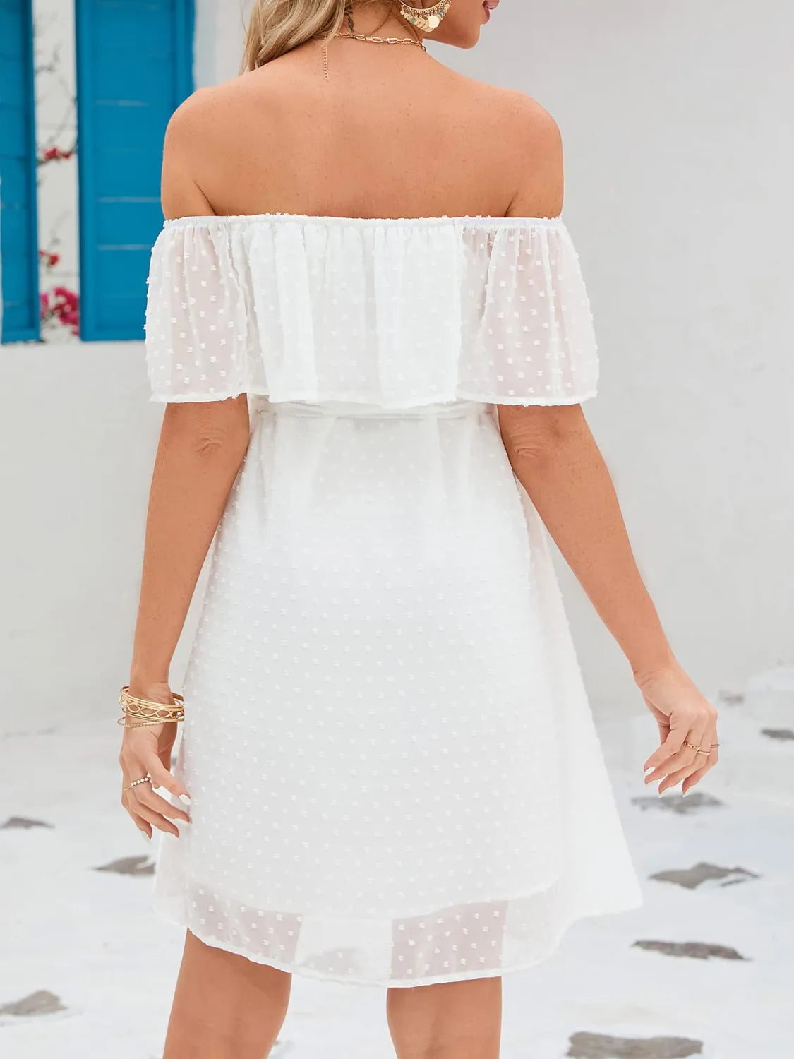 CD | Off Should Rochie mini cu mânecă scurtă